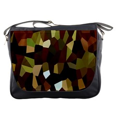 Crystallize Background Messenger Bags by Simbadda