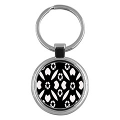 Abstract Background Pattern Key Chains (round)  by Simbadda