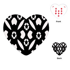 Abstract Background Pattern Playing Cards (heart) 