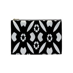 Abstract Background Pattern Cosmetic Bag (medium)  by Simbadda