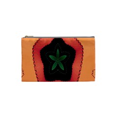 Fractal Flower Cosmetic Bag (small)  by Simbadda