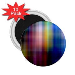 Colorful Abstract Background 2 25  Magnets (10 Pack)  by Simbadda