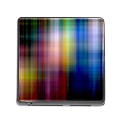 Colorful Abstract Background Memory Card Reader (square)