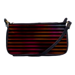 Colorful Venetian Blinds Effect Shoulder Clutch Bags by Simbadda