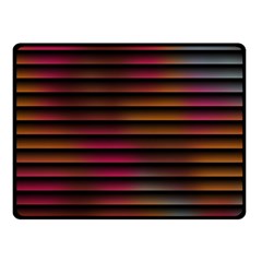 Colorful Venetian Blinds Effect Fleece Blanket (small) by Simbadda