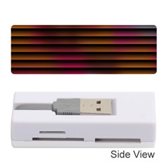 Colorful Venetian Blinds Effect Memory Card Reader (stick)  by Simbadda