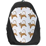 Cute Cats Seamless Wallpaper Background Pattern Backpack Bag Front