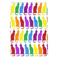 Rainbow Colorful Cats Wallpaper Pattern Flap Covers (l)  by Simbadda