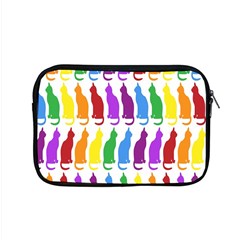 Rainbow Colorful Cats Wallpaper Pattern Apple Macbook Pro 15  Zipper Case