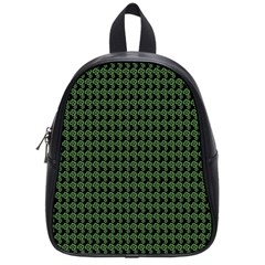 Clovers On Black School Bags (small)  by PhotoNOLA