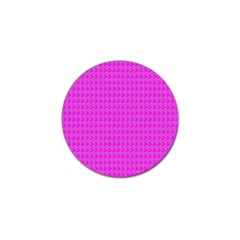 Clovers On Pink Golf Ball Marker (10 Pack) by PhotoNOLA