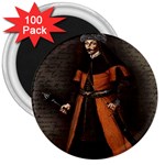 Count Vlad Dracula 3  Magnets (100 pack) Front