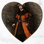 Count Vlad Dracula Jigsaw Puzzle (Heart) Front