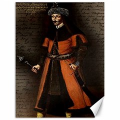 Count Vlad Dracula Canvas 12  X 16   by Valentinaart