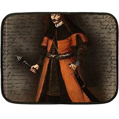 Count Vlad Dracula Double Sided Fleece Blanket (mini) 