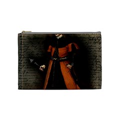 Count Vlad Dracula Cosmetic Bag (medium)  by Valentinaart