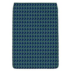 Clovers On Dark Blue Flap Covers (l)  by PhotoNOLA