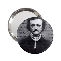 Edgar Allan Poe  2 25  Handbag Mirrors by Valentinaart