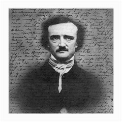 Edgar Allan Poe  Medium Glasses Cloth (2-side) by Valentinaart