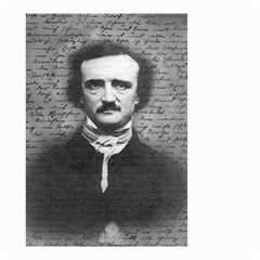 Edgar Allan Poe  Small Garden Flag (two Sides) by Valentinaart