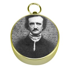 Edgar Allan Poe  Gold Compasses by Valentinaart