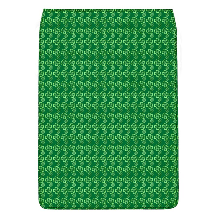 Clovers On Dark Green Flap Covers (L) 