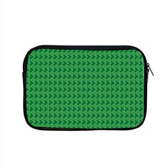 Clovers On Dark Green Apple Macbook Pro 15  Zipper Case