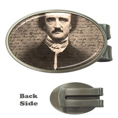 Edgar Allan Poe  Money Clips (oval)  by Valentinaart