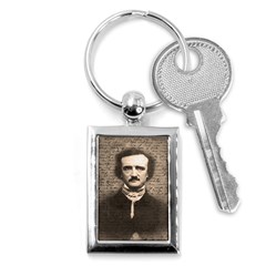 Edgar Allan Poe  Key Chains (rectangle)  by Valentinaart