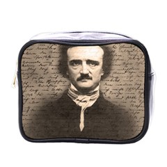 Edgar Allan Poe  Mini Toiletries Bags by Valentinaart