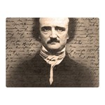 Edgar Allan Poe  Double Sided Flano Blanket (Mini)  35 x27  Blanket Back