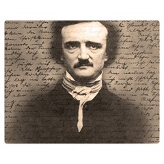 Edgar Allan Poe  Double Sided Flano Blanket (medium) 