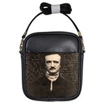 Edgar Allan Poe  Girls Sling Bags Front