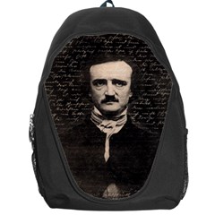 Edgar Allan Poe  Backpack Bag by Valentinaart