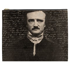 Edgar Allan Poe  Cosmetic Bag (xxxl)  by Valentinaart