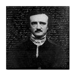 Edgar Allan Poe  Tile Coasters by Valentinaart