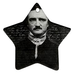 Edgar Allan Poe  Ornament (star) by Valentinaart