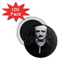 Edgar Allan Poe  1 75  Magnets (100 Pack)  by Valentinaart