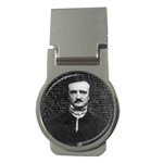 Edgar Allan Poe  Money Clips (Round)  Front