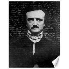 Edgar Allan Poe  Canvas 18  X 24   by Valentinaart