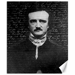 Edgar Allan Poe  Canvas 20  X 24   by Valentinaart