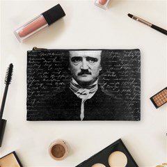 Edgar Allan Poe  Cosmetic Bag (medium)  by Valentinaart