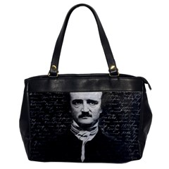 Edgar Allan Poe  Office Handbags by Valentinaart