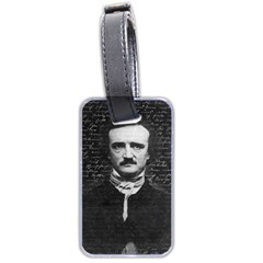 Edgar Allan Poe  Luggage Tags (two Sides) by Valentinaart