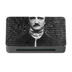 Edgar Allan Poe  Memory Card Reader With Cf by Valentinaart