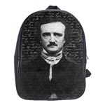 Edgar Allan Poe  School Bags (XL)  Front