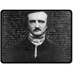 Edgar Allan Poe  Double Sided Fleece Blanket (Large)  80 x60  Blanket Front