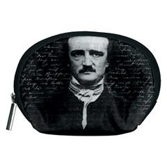 Edgar Allan Poe  Accessory Pouches (medium)  by Valentinaart