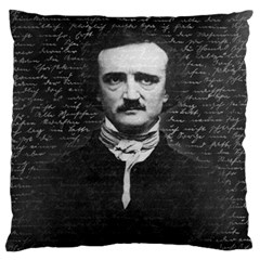 Edgar Allan Poe  Standard Flano Cushion Case (one Side) by Valentinaart