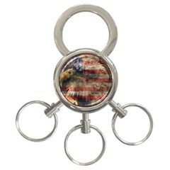 Vintage Eagle  3-ring Key Chains by Valentinaart